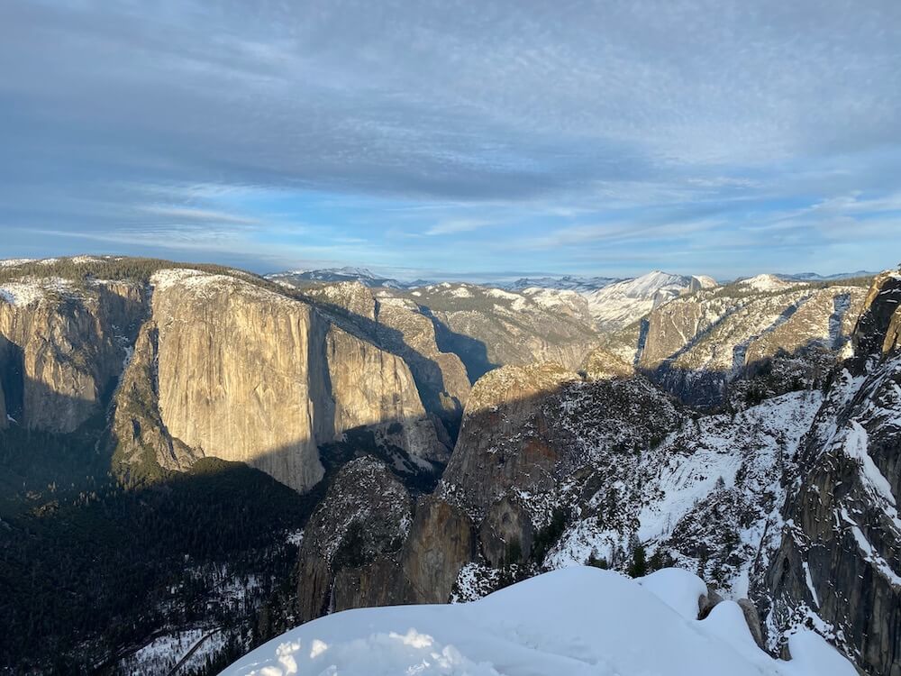 Back home after an incredible weekend snow backpacking in Yosemite