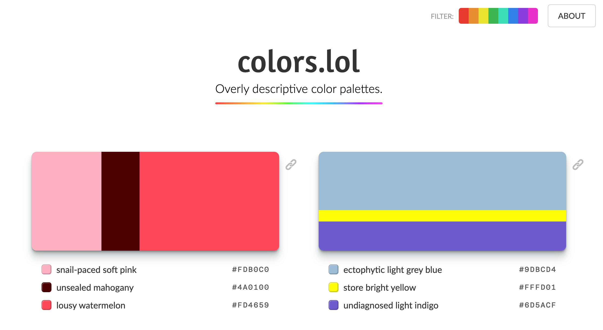 Colors.lol is officially the only .LOL domain I’ve ever heard of