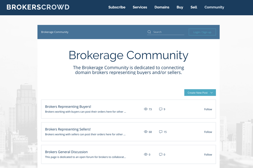 BrokersCrowd offers new platform for domain brokers to connect with each other