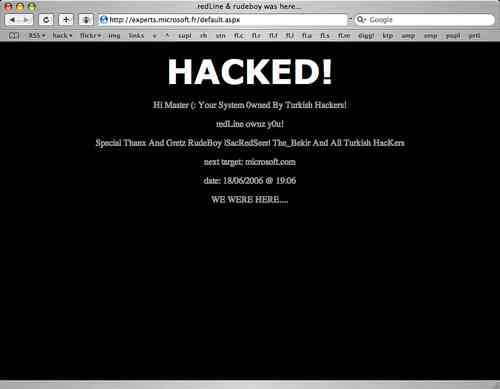 Hacked Site
