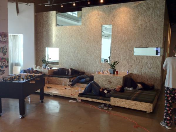 Hackers Sleeping At AngelHack