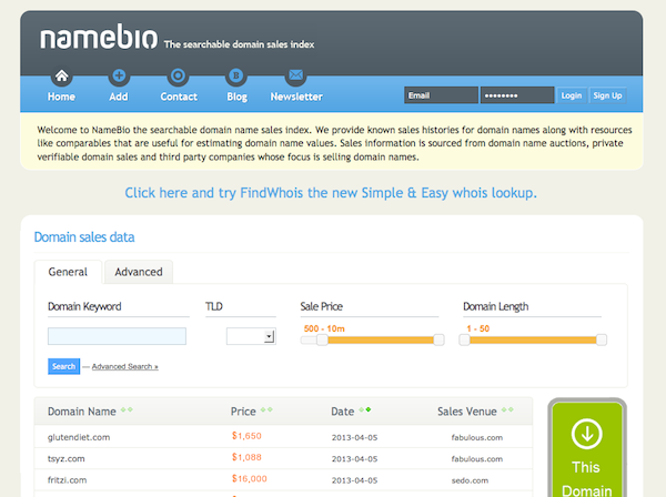 NameBio-Site
