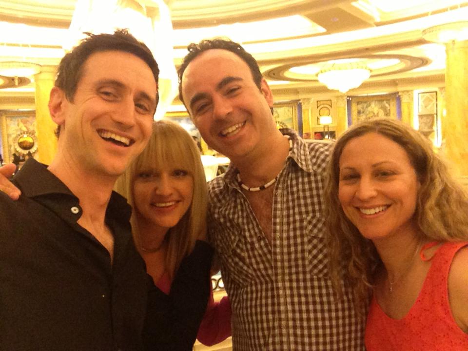 Paul, Barbie, Daina, and Morgan in Vegas 2013