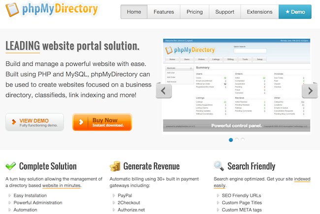 PHP My Directory