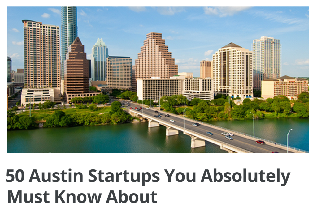 50 Austin Startups You Must Know About
