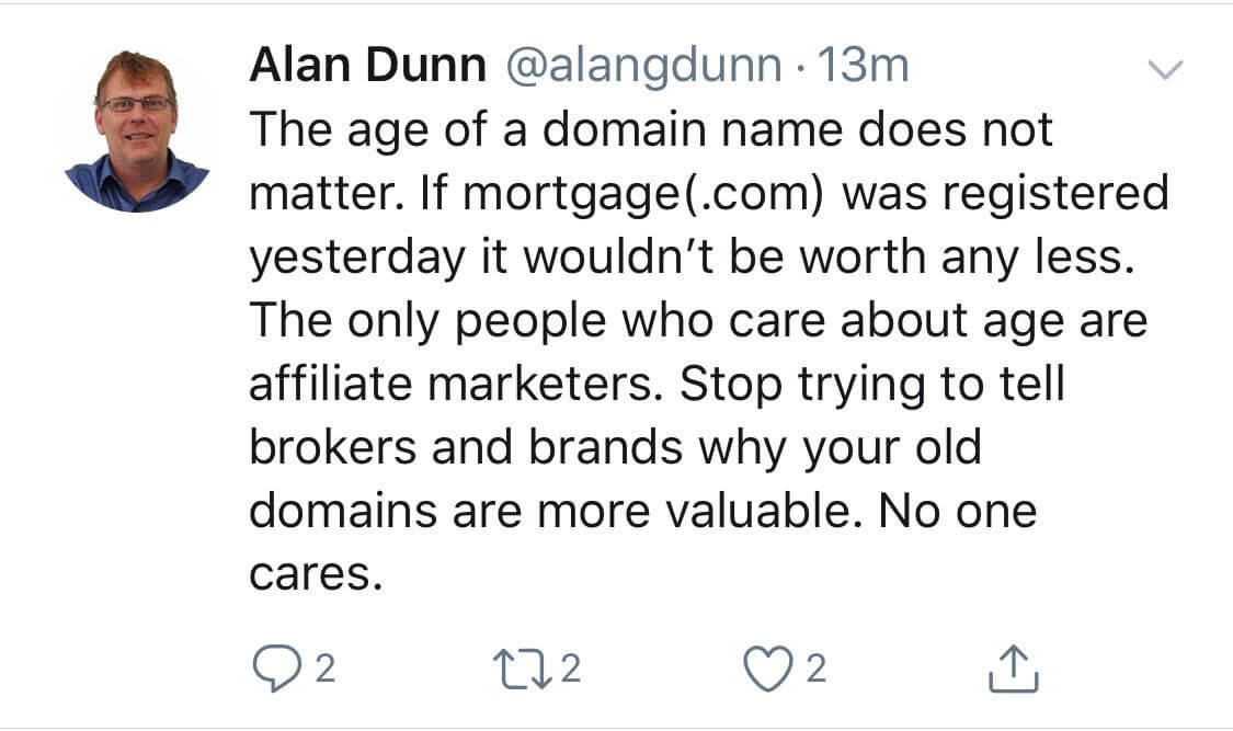 domain-age-doesnt-matter