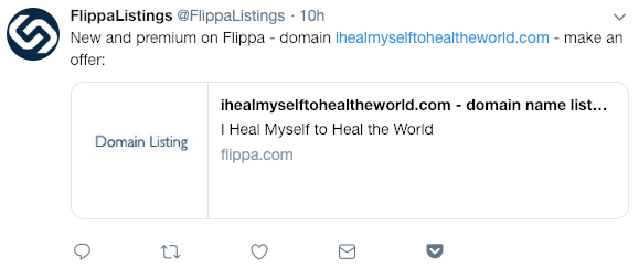 flippa-premium-domain-tweet