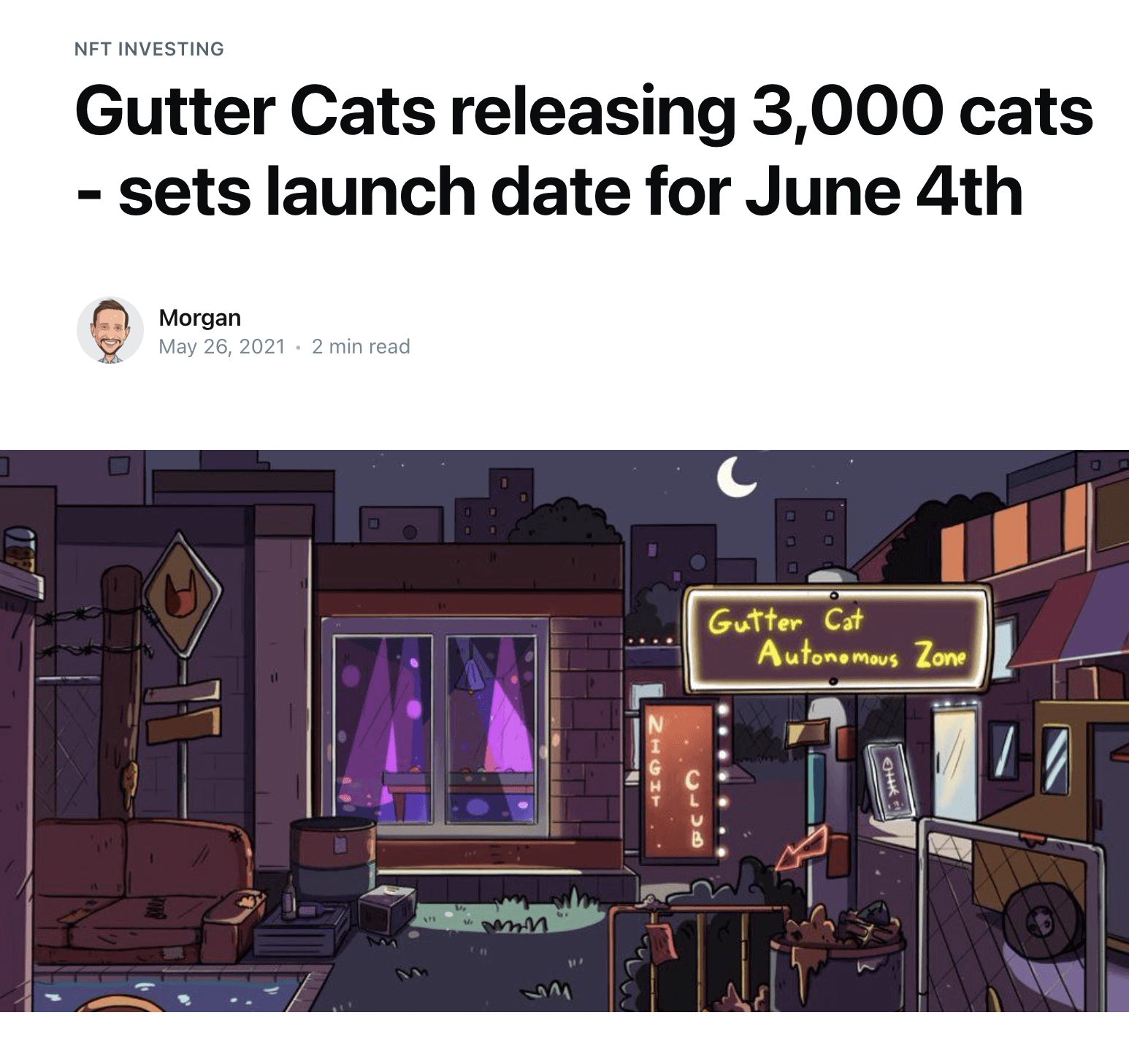 Gutter Cat Gang NFTInvesting.io